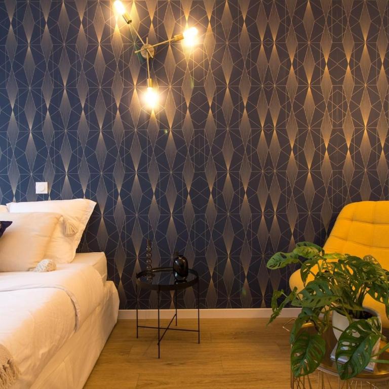 Golden Blue jacuzzi - Apartment mit Balkon - 34
