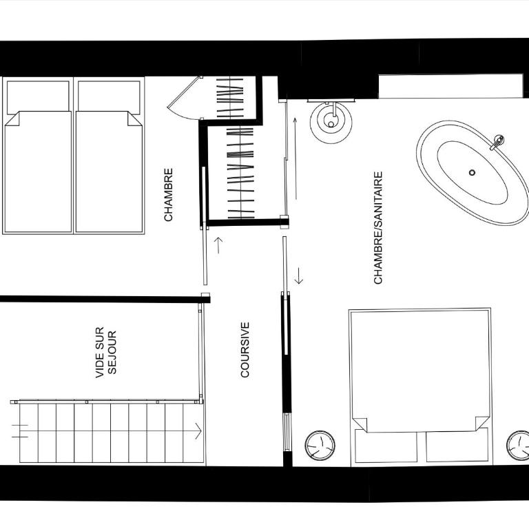 Duplex en plein cœur de Cannes, 5 min walk to Croisette and Palais - Apartamento de 2 dormitorios - 44