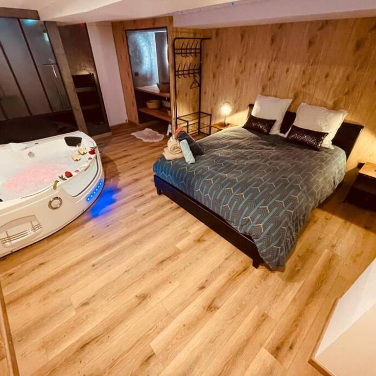 L'Atelier des Rêves - appartement balnéo Rouen - Studio avec Baignoire Spa - 4