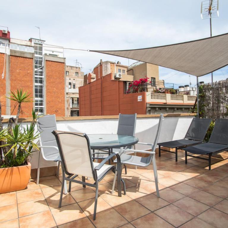 31mai1043 - Sunny home terrace Sagrada Familia - Apartment with Terrace - 1