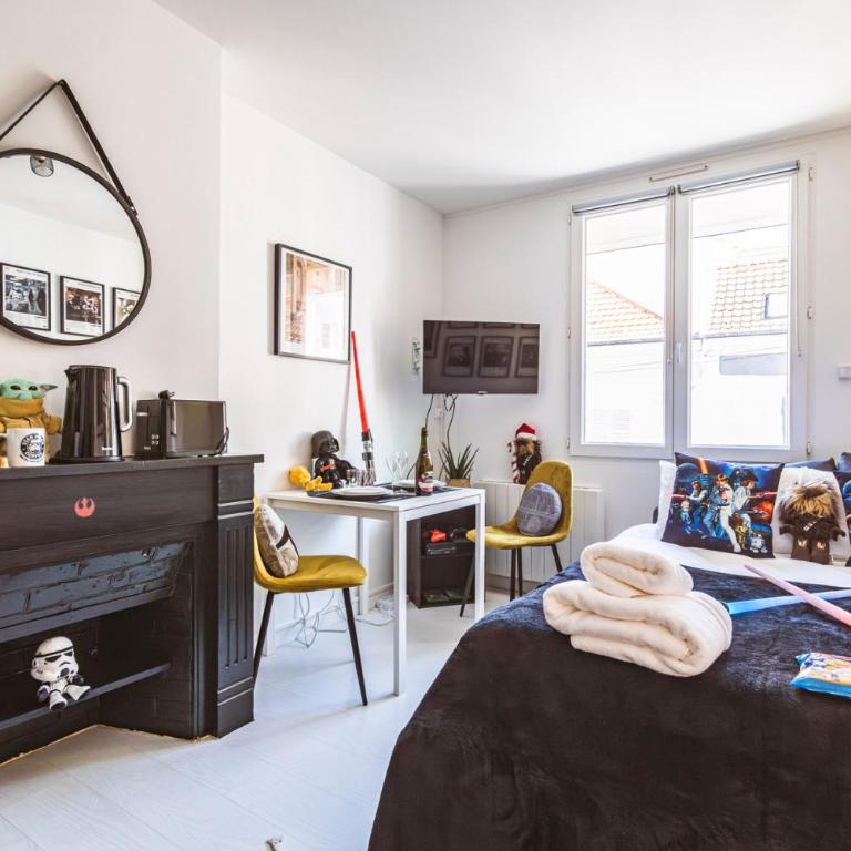ExploreReims - Studio intergalactique chic proche gare/centre - Appartement 1 Chambre - 16