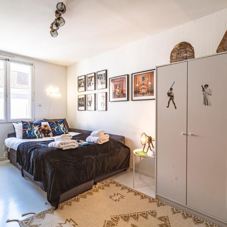 ExploreReims - Studio intergalactique chic proche gare/centre - Appartement 1 Chambre - 22