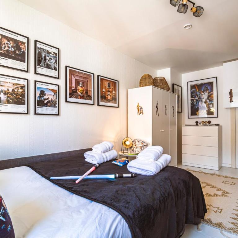ExploreReims - Studio intergalactique chic proche gare/centre - Appartement 1 Chambre - 25