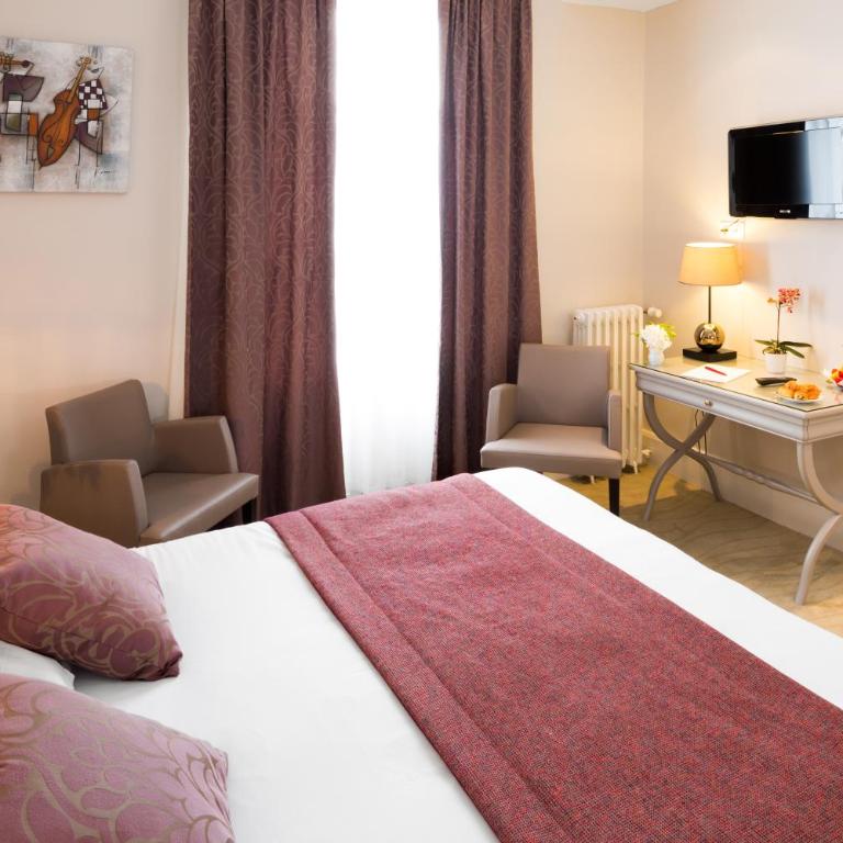 Hôtel Les Nations The Originals Boutique VICHY - Chambre Double ou Lits Jumeaux Confort - 10