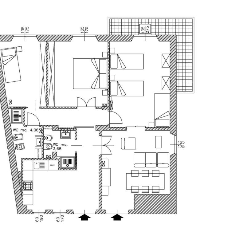 Charming apartment in San Giovanni 90m from Metro - Appartamento con 3 Camere da Letto - 54
