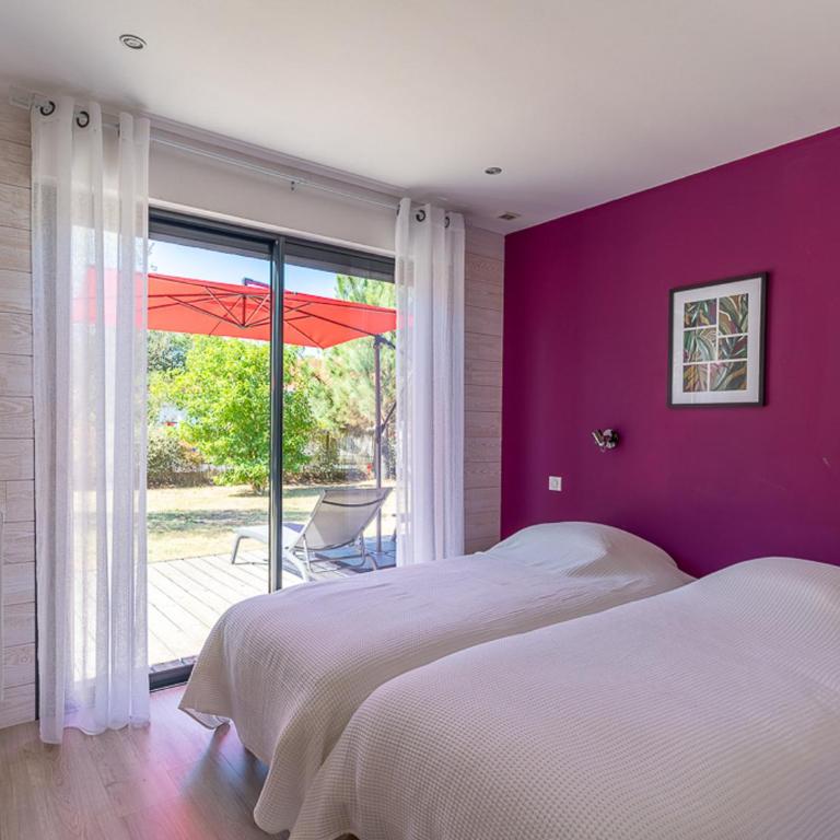 Villa familiale 10 pers. à Biscarrosse avec piscine chauffée, près du lac et des pistes cyclables - FR-1-319-488 - Villa - 17