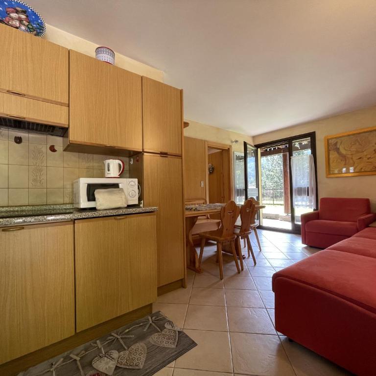 036 Trilocale piano terra, Pinzolo - Apartment mit 2 Schlafzimmern - 5