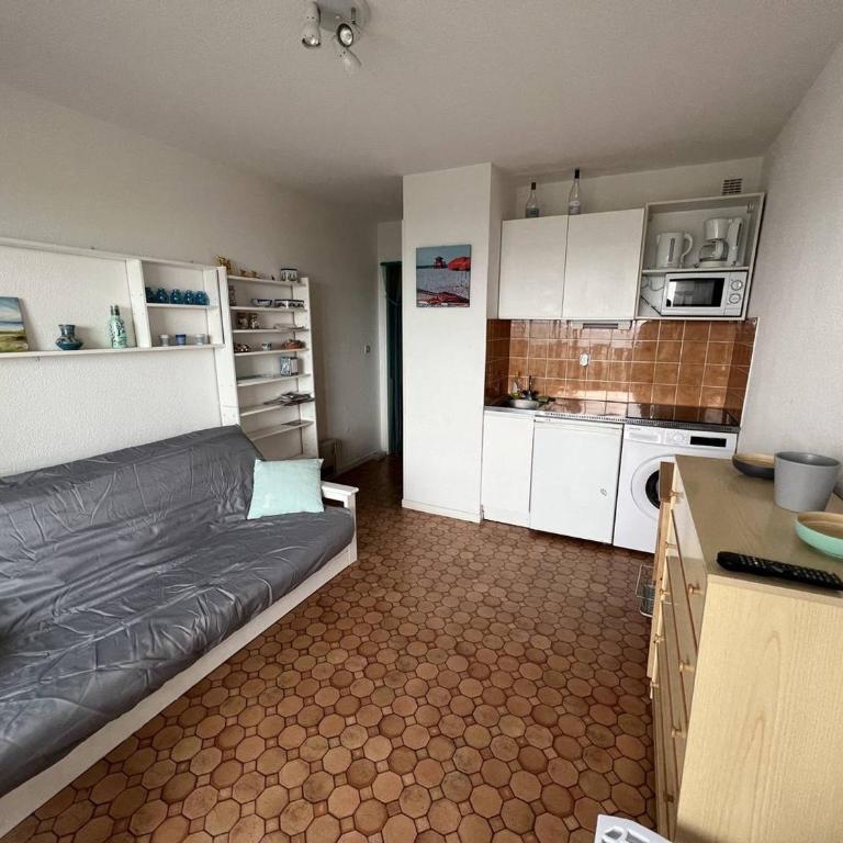 Appartement en bord de mer pour 4 pers., parking privé, proche commerces, plage sans route à traverser - FR-1-81-374 - Studio - 9