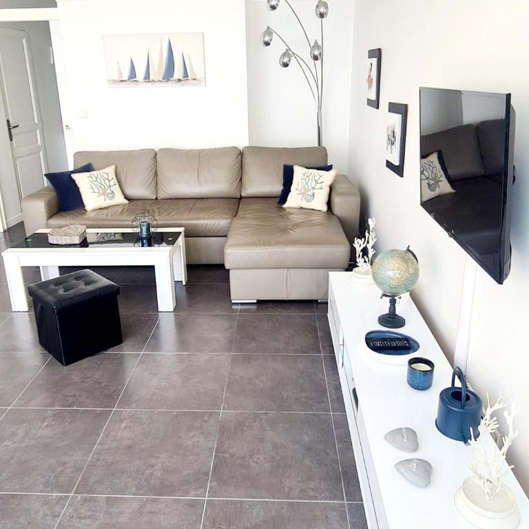 VUE MER IMPRENABLE ET PISCINE - Appartement 1 Chambre - 7