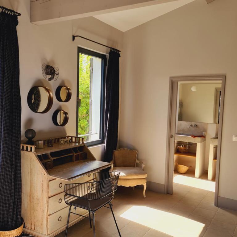 La Magnanerie de l'Isle B&B - Chambre Double - Vue sur Jardin - 3