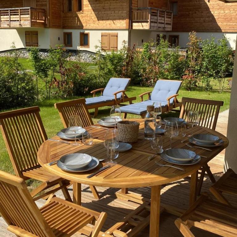 Mont d'arbois, 3 chambres avec terrasses et sauna dans la résidence - Appartement - 6