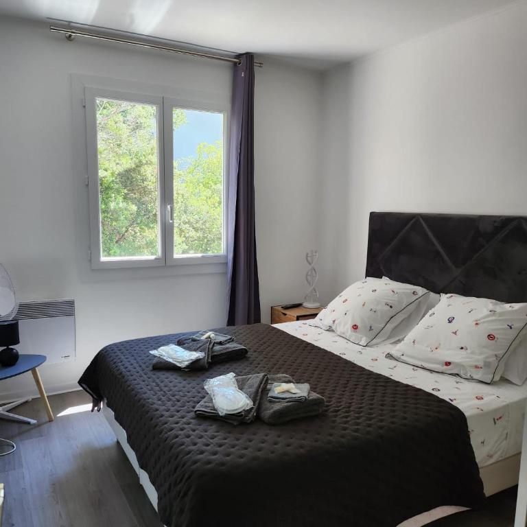 T3 avec magnifique vue montagne, 3 étoiles, piscine et parking, clim - Appartement 2 Chambres - 8