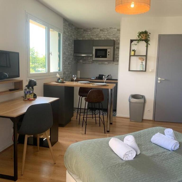 Le Wild, Superbe studio au bord de la vilaine - One-Bedroom Apartment - 9