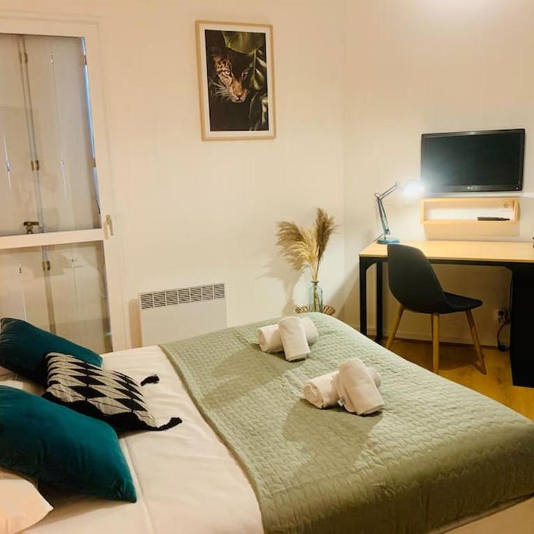 Le Wild, Superbe studio au bord de la vilaine - One-Bedroom Apartment - 12