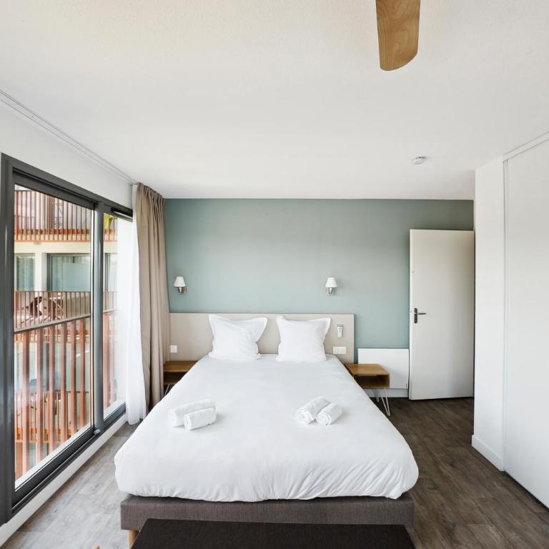 All Suites Appart Hôtel - Bassin d'Arcachon - Dune du Pilat - Appartement Économique avec Lit Double et Canapé-Lit - 4