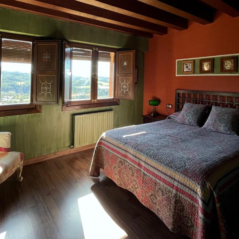 Hotel rural reina Berta - Camera Matrimoniale con Vista Montagna - 7