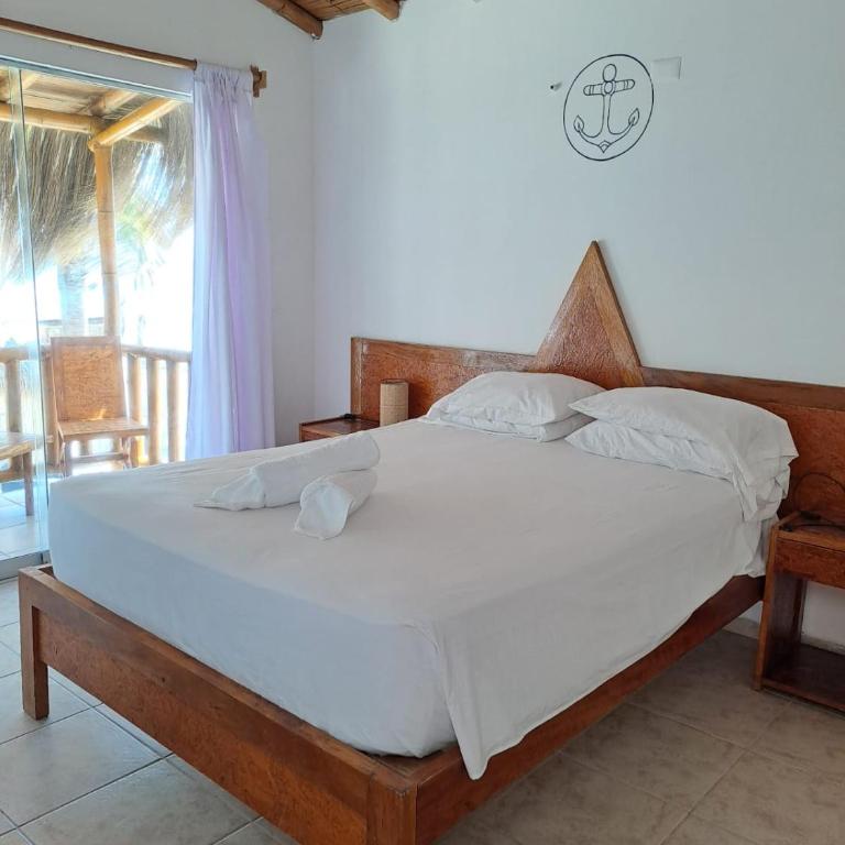 Hotel Casa Mediterranea Mancora - Habitación Doble con balcón y vistas parciales al mar - 6