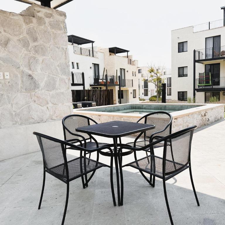 Hermoso depto con alberca en el condo La Luminaria Casonas y Villas - Apartamento de 2 dormitorios - 69