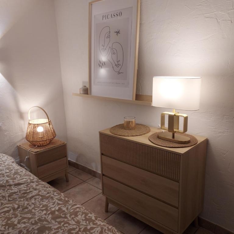 CHARMANT 2 PIECES DANS VILLA INDIVIDUELLE TERRASSES JARDIN - Appartement 1 Chambre - 23
