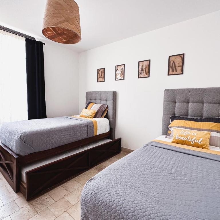 Hermoso depto con alberca en el condo La Luminaria Casonas y Villas - Apartamento de 2 dormitorios - 4
