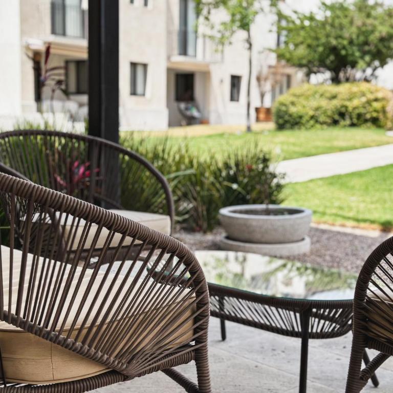 Hermoso depto con alberca en el condo La Luminaria Casonas y Villas - Apartamento de 2 dormitorios - 59