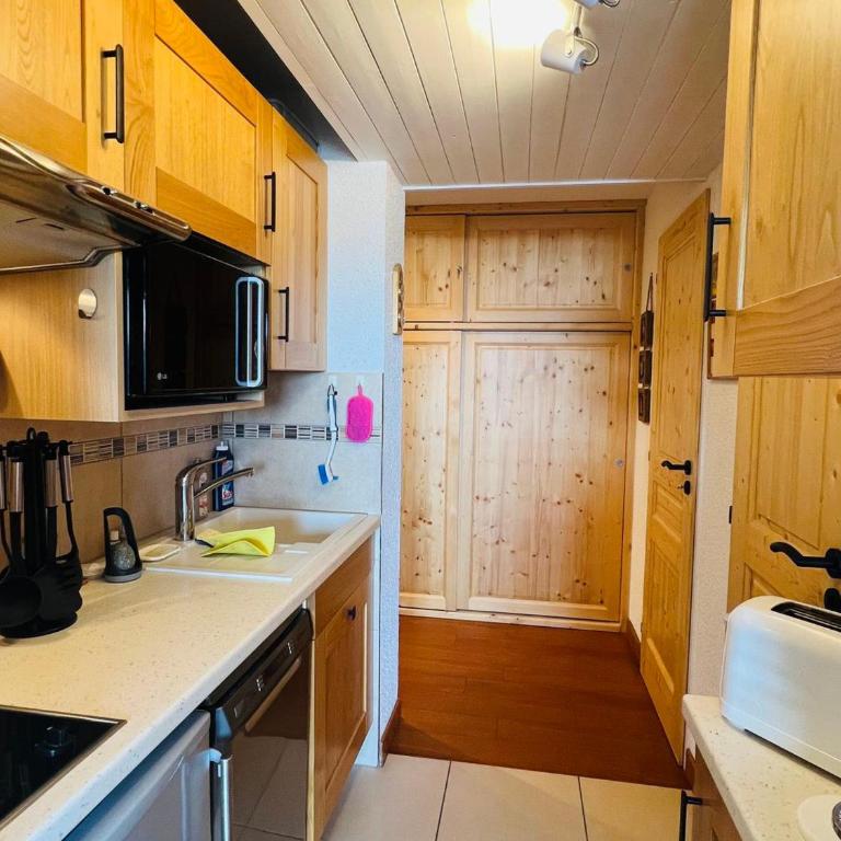 Les Saisies: Appt rénové 2 pers, balcon, TV & lecteur DVD - Apartment mit 1 Schlafzimmer - 2