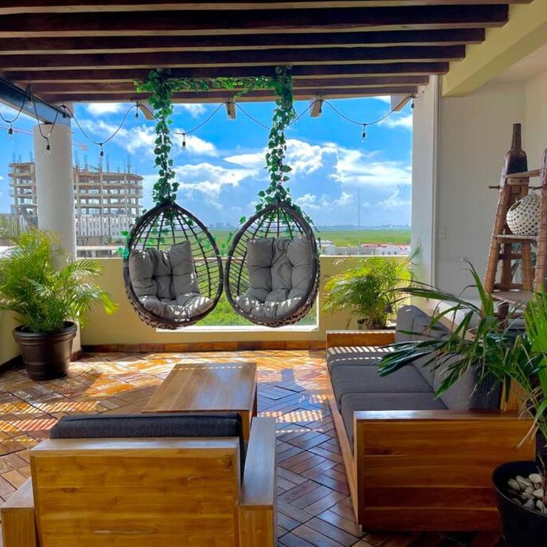 Hermoso Penthouse Rooftop con alberca - Apartamento - 1