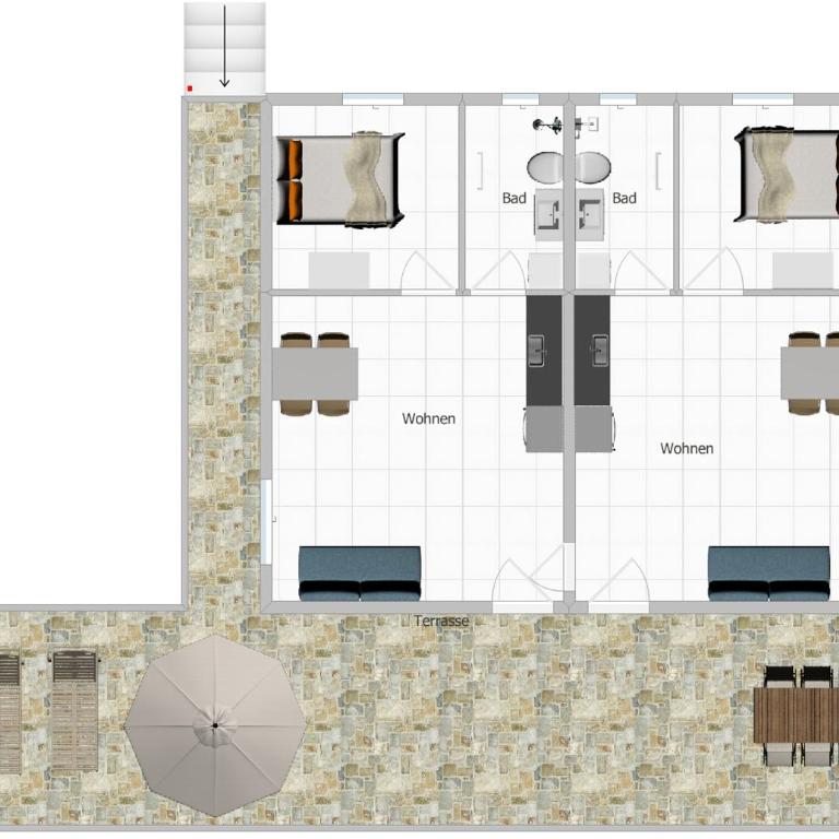 Villa Tunaj new Pool and BBQ - One-Bedroom Villa - 32