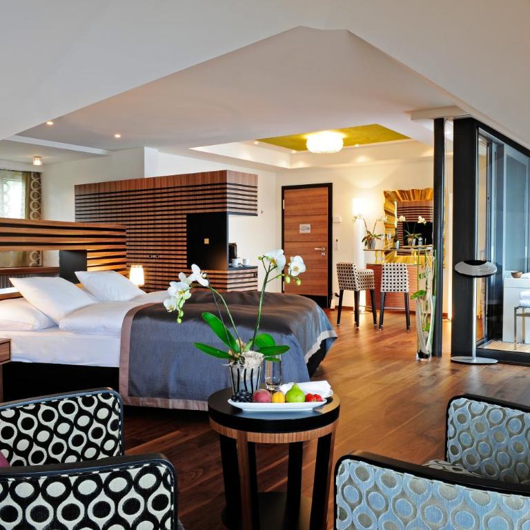 Art Deco Hotel Montana Luzern - Penthouse Signature Spa-Suite mit Seeblick - 7