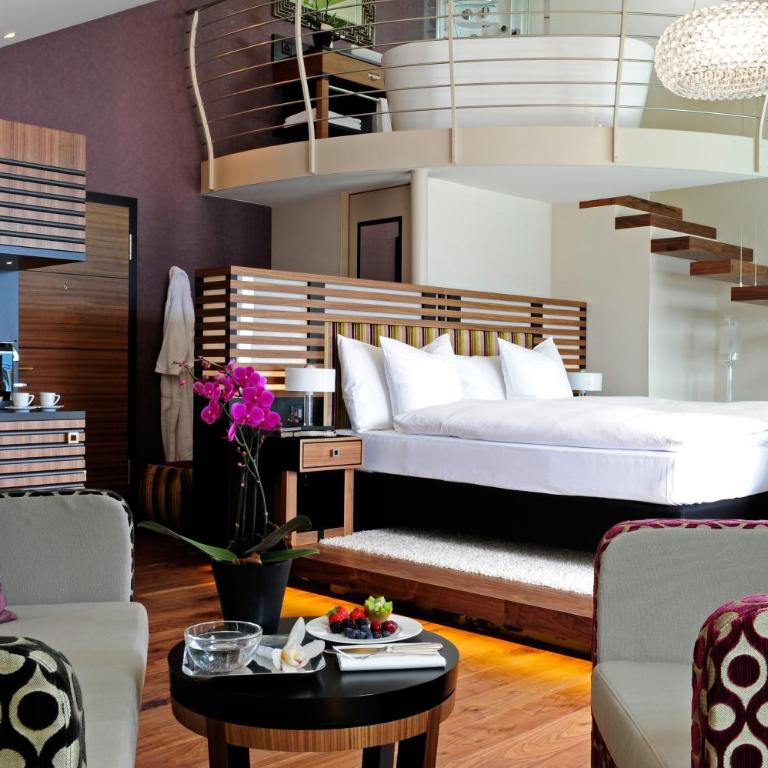 Art Deco Hotel Montana Luzern - Penthouse Spa-Suite mit Seeblick - 7