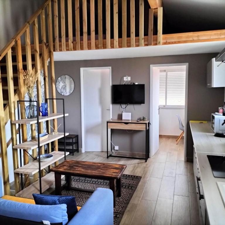 "Les Bambous" studio cosy climatisé au calme de 37 m2 parking gratuit à Argelès sur mer - Appartement 1 Chambre - 15