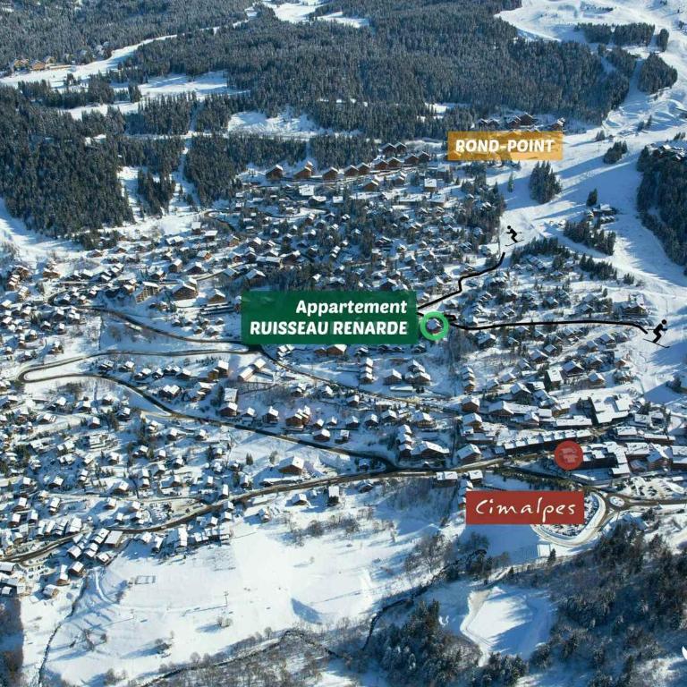 Appartement calme, terrasse et parking, proche pistes - FR-1-565-37 - Appartement (4 Adultes) - 3