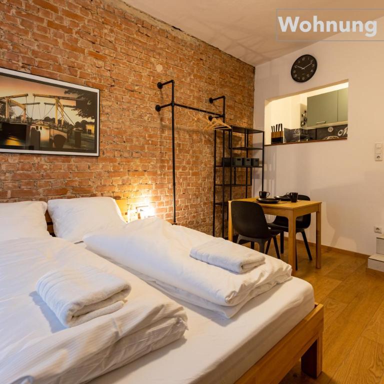 Zentrale Innenstadt-Wohnung - Studio 1 with Double Bed - 5