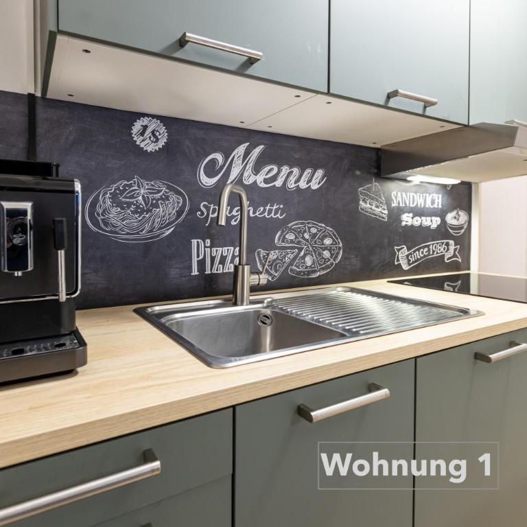 Zentrale Innenstadt-Wohnung - Studio 1 with Double Bed - 11