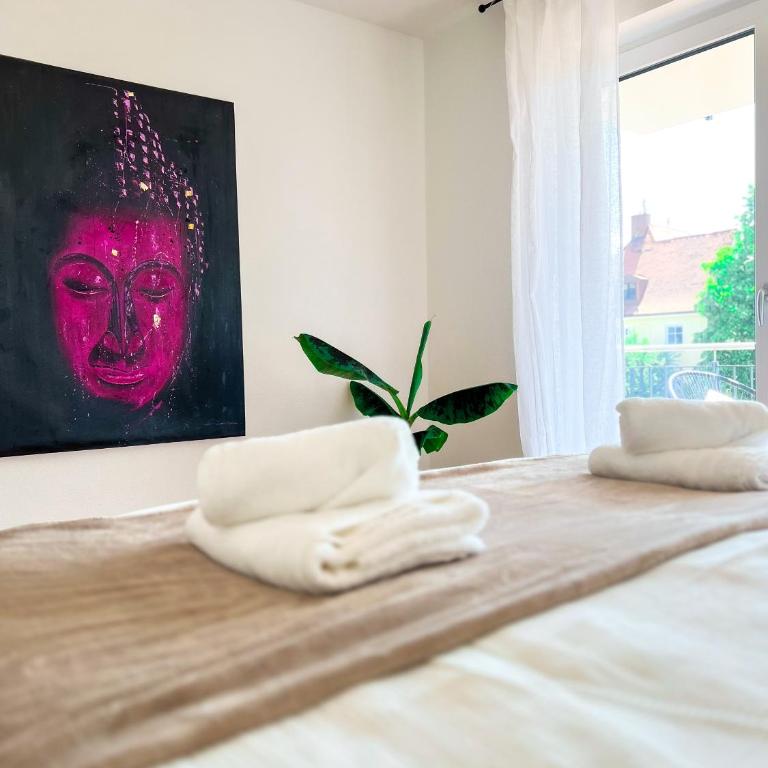 Sunset Club - SUITE L Balkon - Küche - Parkplatz - Apartment mit 2 Schlafzimmern - 15