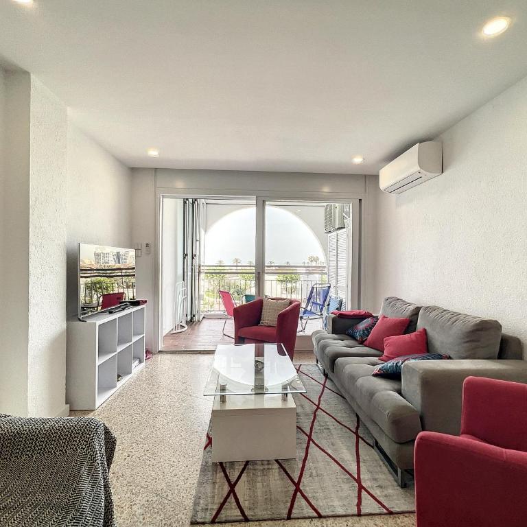 Bahia II 317, Magnifico duplex, 50 m de playa, vistas al canal - Apartamento Superior - 11