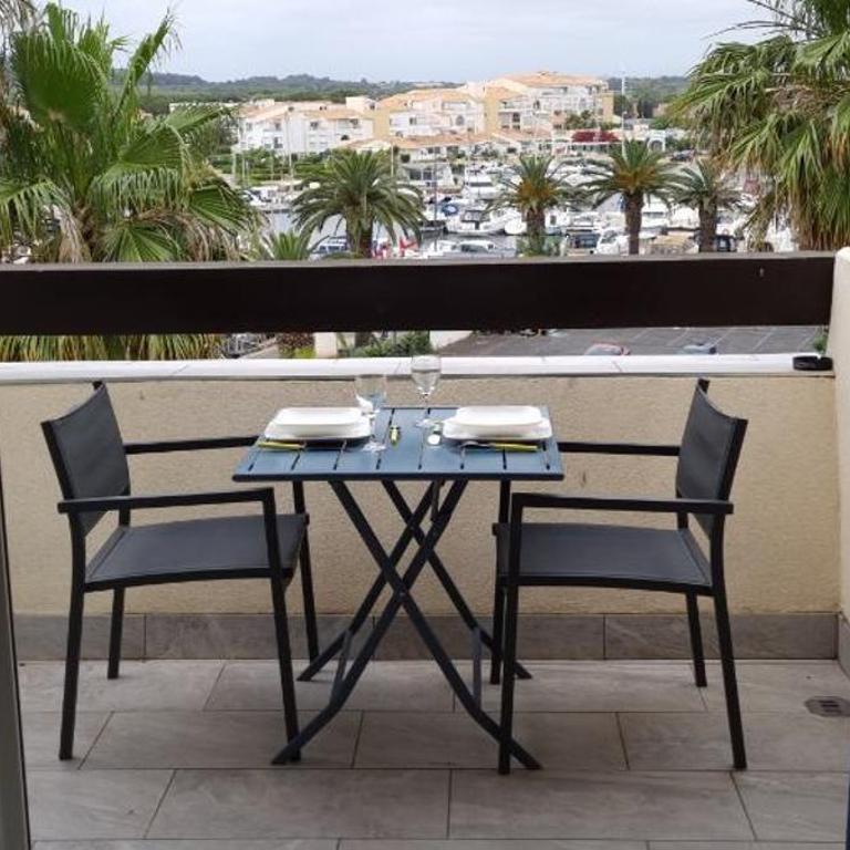 Studio village naturiste vue sur port nature 7 - Apartment mit 1 Schlafzimmer - 8