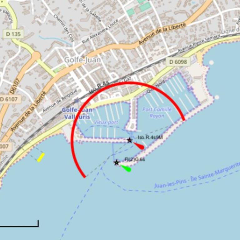 Joli appart Port Azur Climatisé à GOLFE -JUAN en front de mer - Appartement 1 Chambre - 3