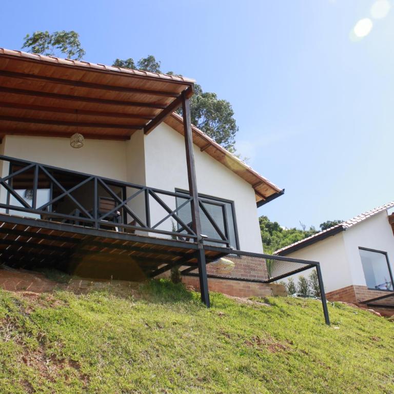 Mesa De los Santos, Balcones De los Santos Cabaña Lounge Eugenia - Casa de 2 dormitorios - 8