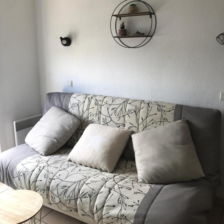 T2 front de mer piscine parking souterrain terrasse - Apartamento de 1 dormitorio - 12