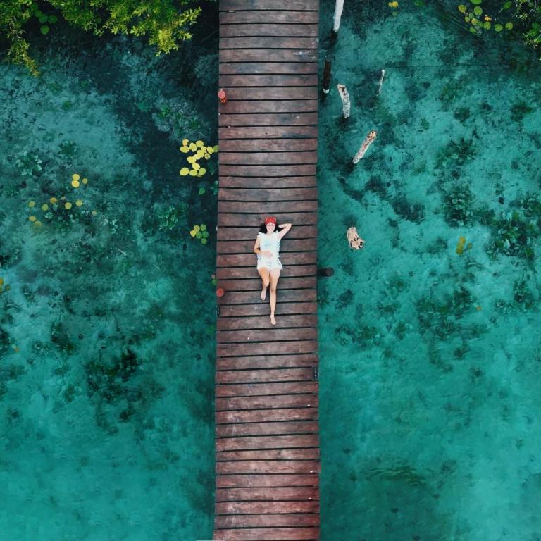 Bluebayou Bacalar - Twin Room with Garden View - 1
