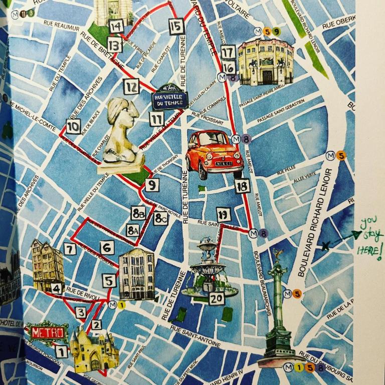 MyNestParis 2-BR in Center , Air Conditioner , Elevator, Free Parking - Appartamento con 2 Camere da Letto - 61