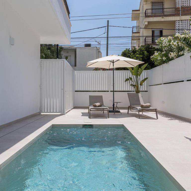 Bossa Bay Suites with Private Pool - MC Apartments Ibiza - Suite con piscina privada - 12