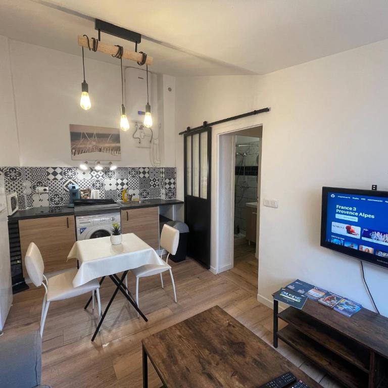 Appartement climatisé «le grain de sable» - Apartment mit 1 Schlafzimmer - 1