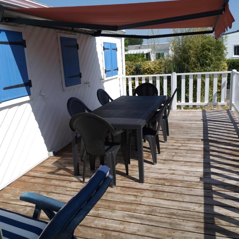 Mobil home & studio 6 pers Parc de loisirs - Apartment mit 2 Schlafzimmern - 5