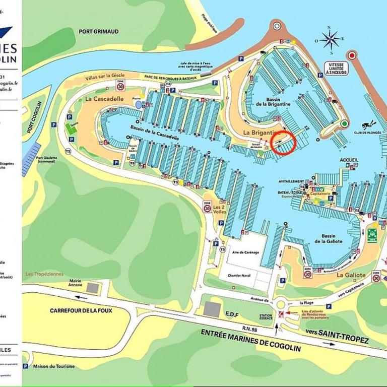 les Marines de cogolin, Brigantine - Three-Bedroom Apartment - 39
