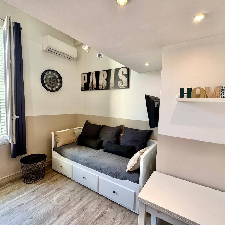 Studio avec Clim à 100m plage - 15min centre ville - Appartement 2 Chambres - 1