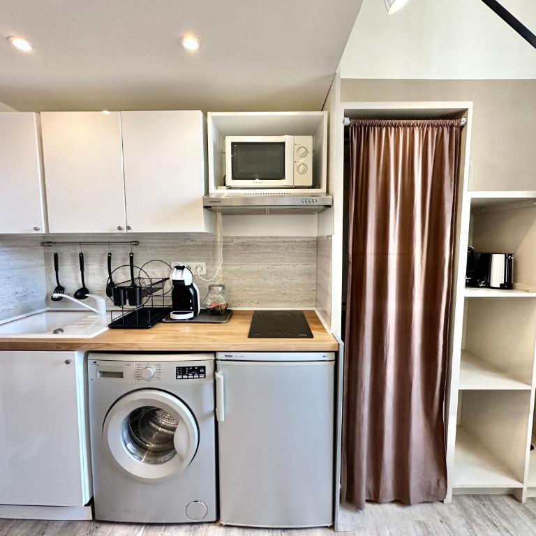 Studio avec Clim à 100m plage - 15min centre ville - Appartement 2 Chambres - 3