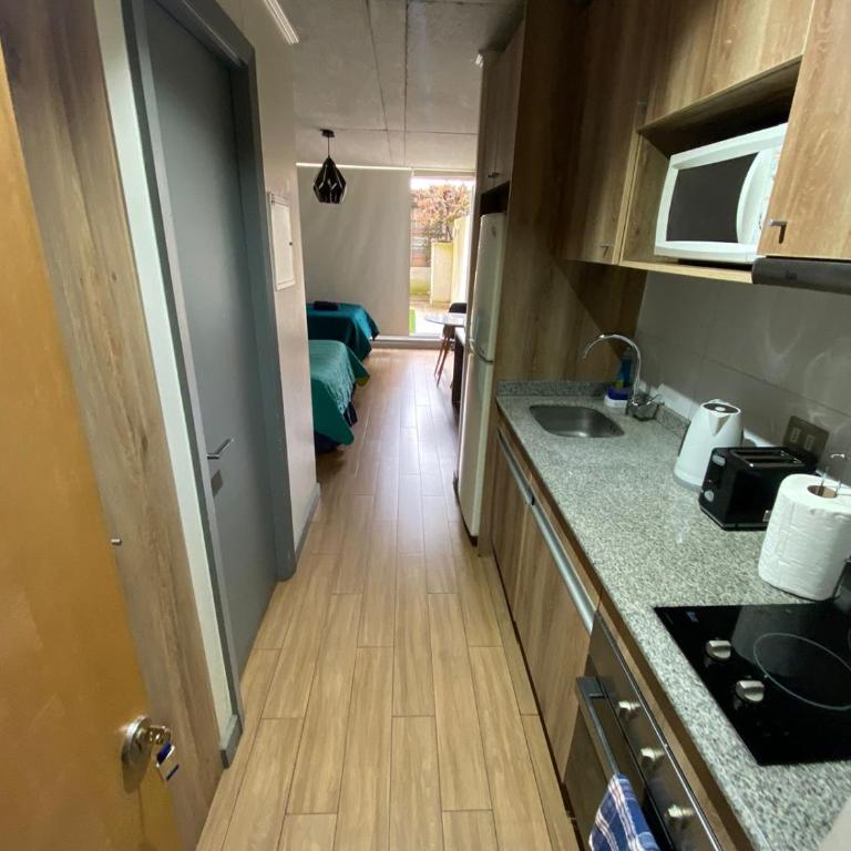 Depto ESTUDIO CON TERRAZA EN EDIFICIO BARCELONA - Apartamento de 1 dormitorio - 3