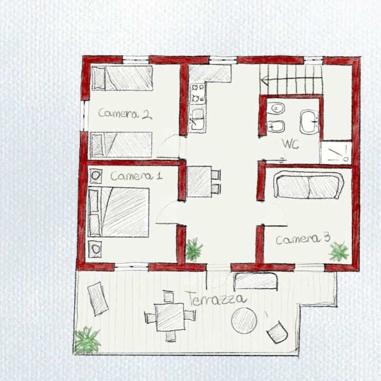I Macaseni di Franca - Maison 3 Chambres - 2